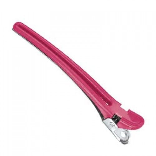 Verdeelklem Plastic/Metaal 10 Roze - KOOS • alles voor de kapper - Comair - Verdeelklemmen