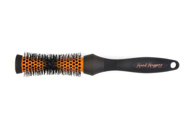 Denman Head Huggers S 25mm Zwart/Oranje - KOOS • alles voor de kapper - Denman - Haarborstels